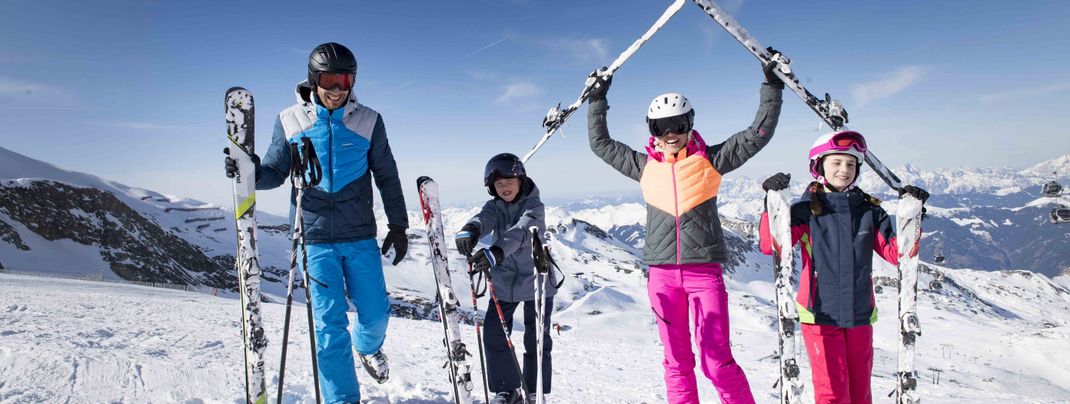 Nur mit der richtigen Ausrüstung macht der Familienurlaub allen Spaß.