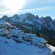 A village steeped in tradition – Tarvisio Luschari nestled between Canin and the Julian Alps.