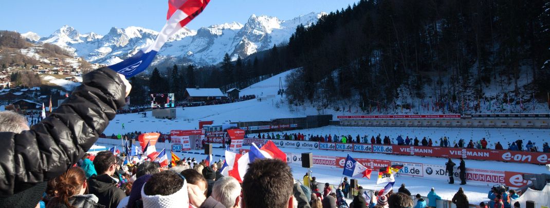 Sprint, Verfolgung und Massenstart stehen heuer m Biathlonstadion von Le Grand Bornand auf dem Programm.