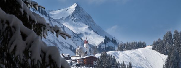 Aussenansicht im Winter