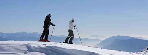 Im Skigebiet Meran 2000 kommen sowohl ambitionierte Skifahrer als auch Familien mit Kindern auf ihre Kosten.
