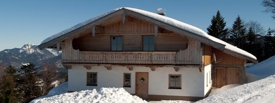 Scheibenwald Alm im Winter