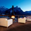 Toll für einen Sundowner: Terrasse des Sonnenhangs