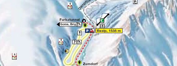 Detaillierte Infos zum Skiurlaub im Skigebiet Realp