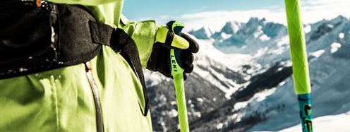 Ski poles bring many advantages with them.