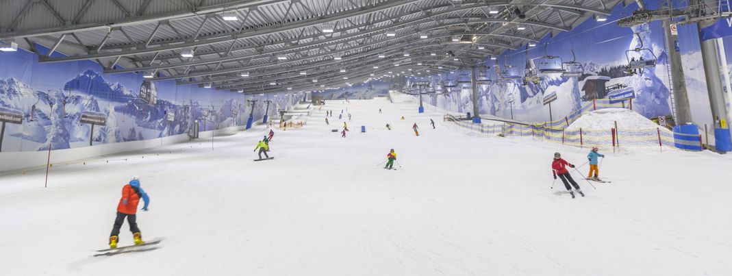 Fun on the slopes and powder snow in the Jever Fun Skihalle Neuss