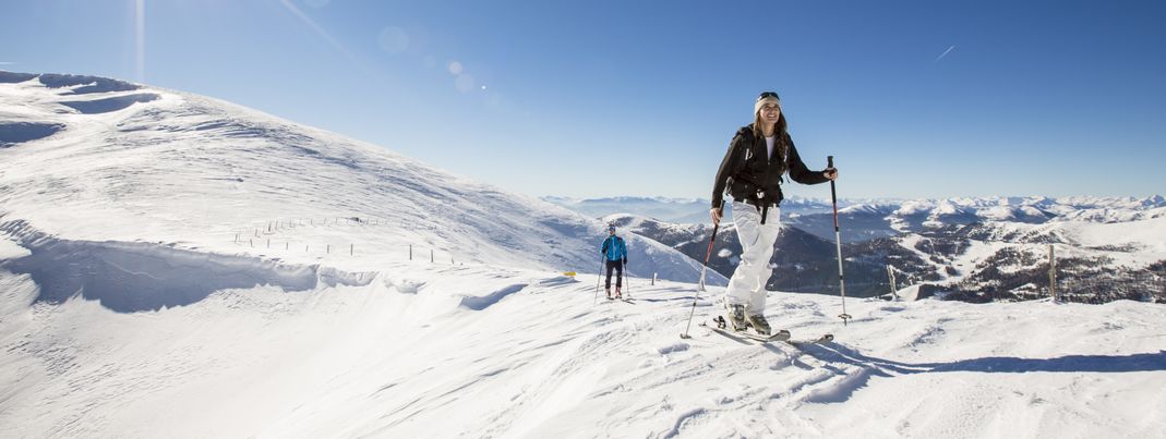 Mit dem Nockberge Trail wartet hier ein echtes Highlight auf Skitourengeher.