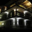 Alpenchalet-Zillertal bei Nacht