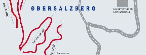 Pistenplan Obersalzberg