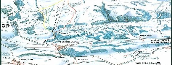Information about the ski resort Les Breuleux