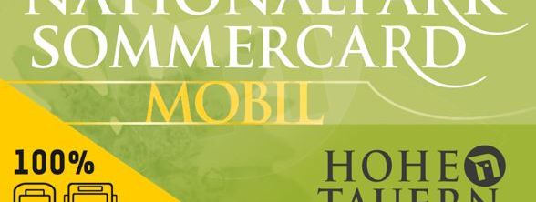 Nationalparkcard mobil gültig vom 01.05. bis 31.10.