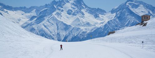 Alpe d'Huez in den französischen Alpen bietete gleich mehrere Abfahrten der Superlative, darunter auch die berühmte Sarenne.