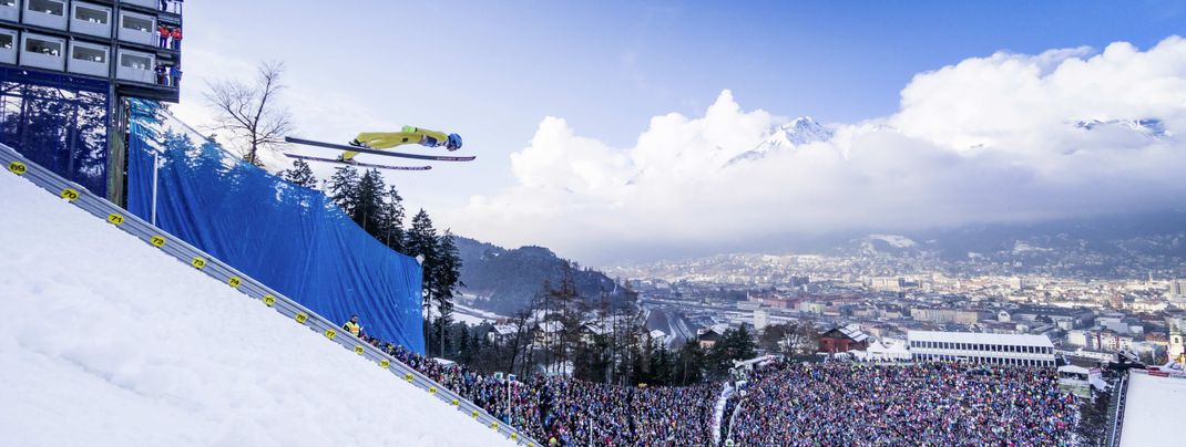 Die Bergisel Schanze in Innsbruck wäre eine der Wettkampfstätten für Olympia 2026 gewesen.