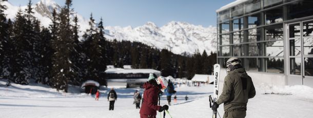 Von Dezember bis April läuft die Skisaison.