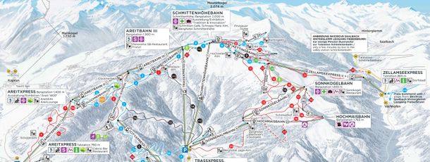 Information about the ski resort Schmitten - Zell am See