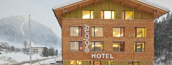 Außenansicht Explorer Hotel Montafon