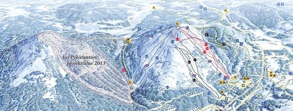 Information about the ski resort Salla