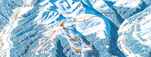 Detaillierte Infos zum Skiurlaub im Skigebiet Valdidentro