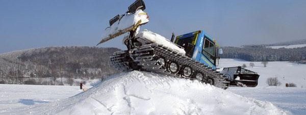 Pistenraupen sorgen für optimale Pistenverhältnisse.