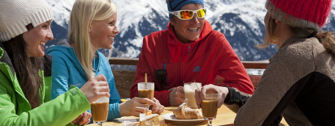 Für eine Stärkung zwischen den Abfahrten ist bestens gesorgt.