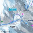 Skigebietsplan Niederthai - Umhausen (Ötztal)