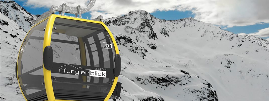 Neu im Winter 2022/2023: Die Gondelbahn Furglerblick in See.