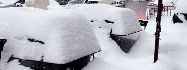 Die Skiorte der Südalpen versinken im Schnee