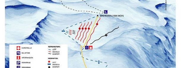 Detaillierte Infos zum Skiurlaub im Skigebiet Stryn Sommerski
