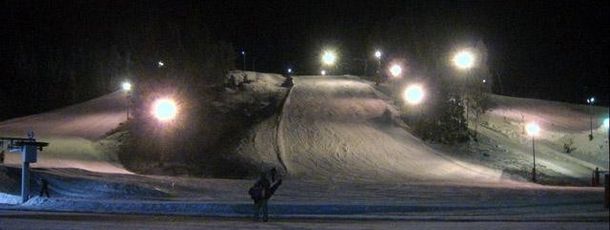 Abfahrt 2 bei Nacht!