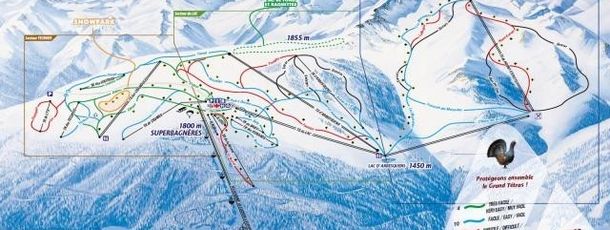 Detaillierte Infos zum Skiurlaub im Skigebiet Luchon Superbagneres