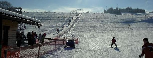 Skilift und Piste am Witthoh