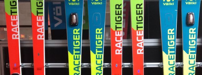 Das neue Design der Racetiger-Serie von Völkl.