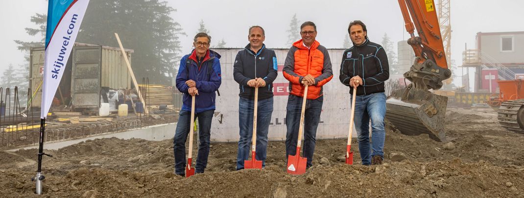 Die Bauarbeiten für die neue Hornbahn 2000 sind im Juni gestartet.