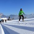 Langlaufen im Trainingszentrum am Angerberg.