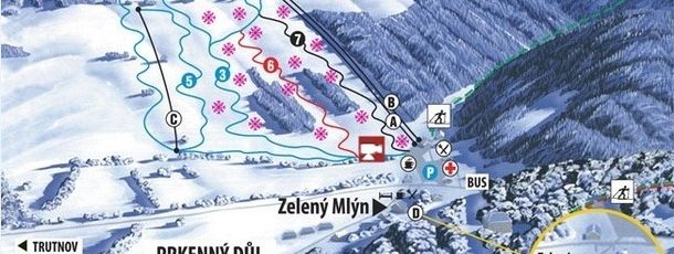 Information about the ski resort Zacler