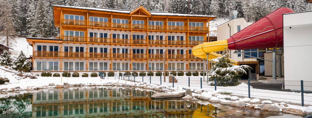 Familienresort Buchau im Winter