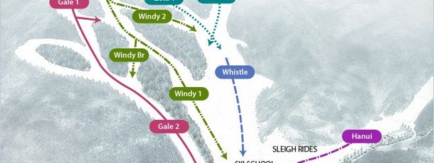 Information about the ski resort Konjiam Resort