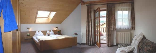 Sleeping room in apartment Angertal