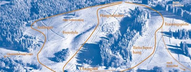 Detaillierte Infos zum Skiurlaub im Skigebiet Gohrersberg