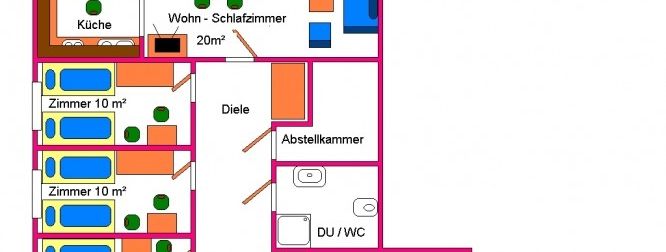 Ferienwohnung für bis zu 9 Pers.