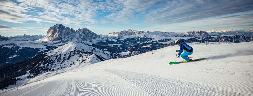 Mehr als 170 Pistenkilometer erwarten dich in Gröden.