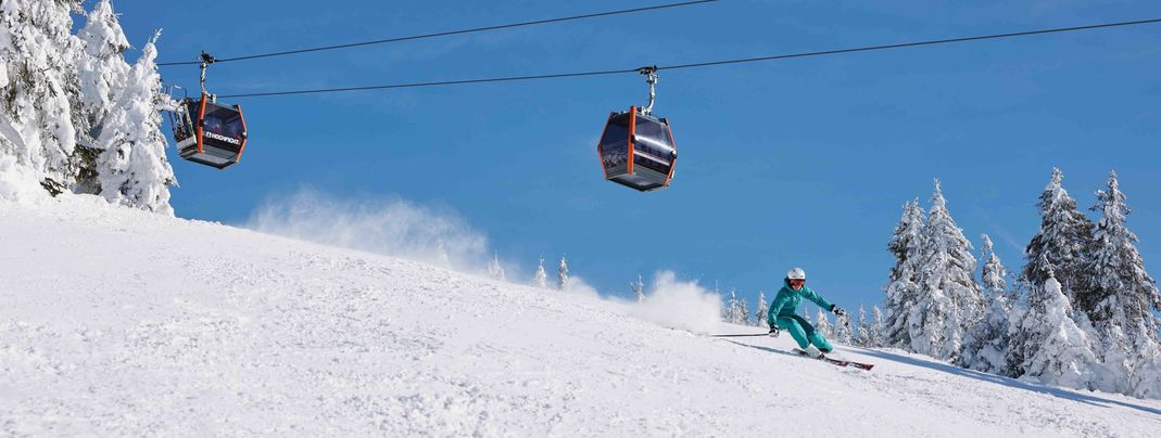 Ob aus Deutschland, Österreich oder Tschechien - das Skigebiet am Hochficht ist von überall bequem zu erreichen.