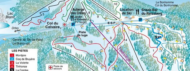 Detaillierte Infos zum Skiurlaub im Skigebiet Le Lac Blanc
