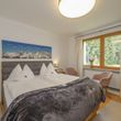 Schlafzimmer einer Ferienwohnung
