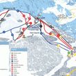 Pistenplan Funivie Lagorai - Passo Brocon