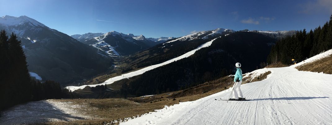 Für die perfekte Optik wären ein paar Naturschneeflocken sicher noch schön gewesen.