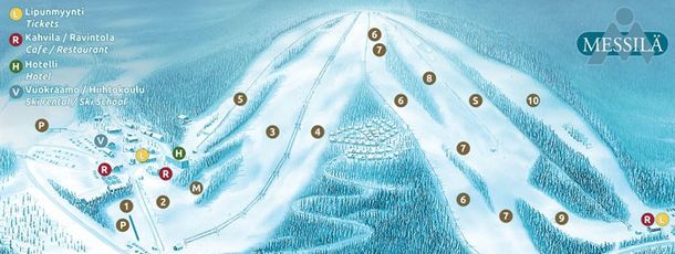 Information about the ski resort Messilä