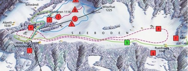 Detaillierte Infos zum Skiurlaub im Skigebiet Seebodenalp am Rigi