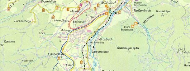 Information on Cross-Country Skiing at Kasberg Grünau