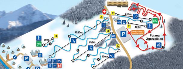Information about the ski resort Male Ciche